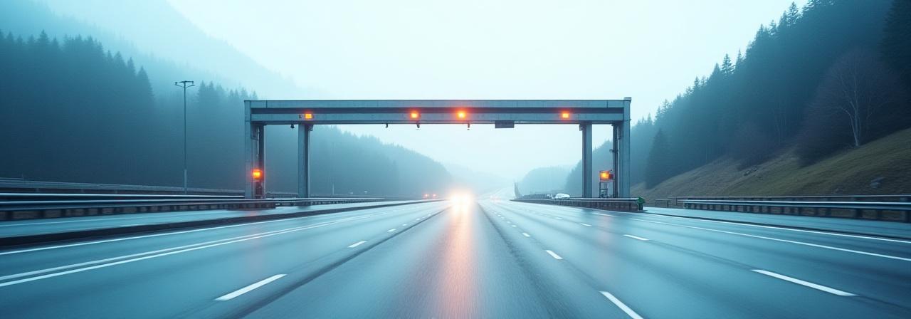 Moderne Schweizer Road-Infrastruktur